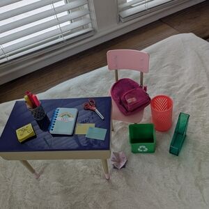 Our Generation Desk Set With Accessories (1 Of 2)